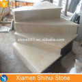 Golden yellow stone stairs